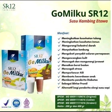 

Susu Go Milku SR12 / Susu Kambing Etawa