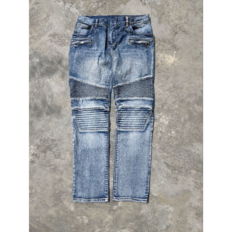 Balmain paris rider pants