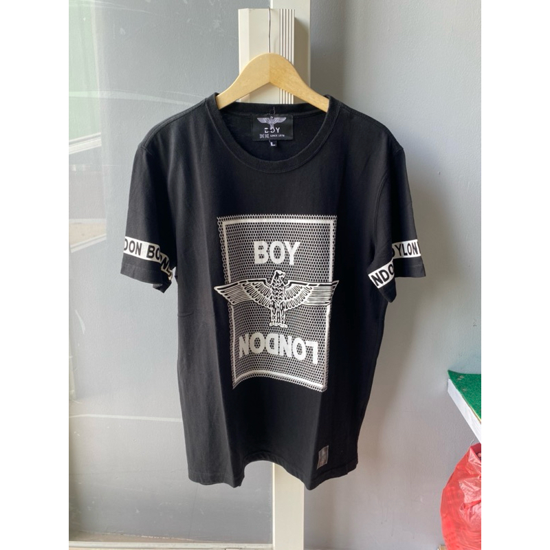 PARADIZE THRIFT - T-shirt Boy London size L / Kaos Boy London Ori size L / Original / Thrift