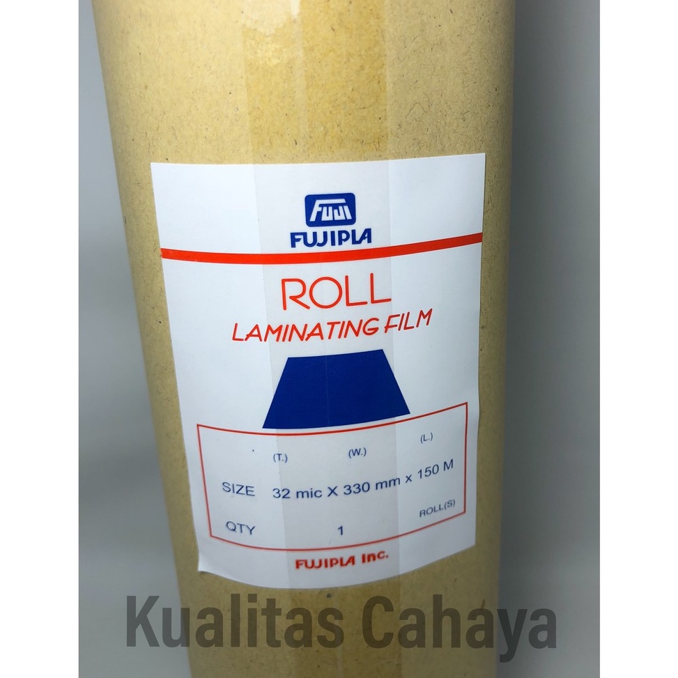 

KODE F7T7 Plastik Laminating Roll Glossy FUJIPLA 33 Ekonomis Berkualitas