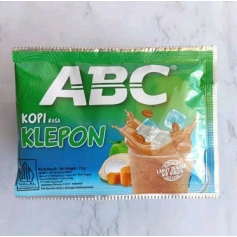 

ABC Kelepon 1 Renteng isi 10 Sachet