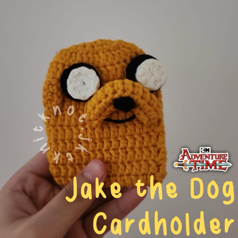 

Jake the Dog Crochet Cardholder