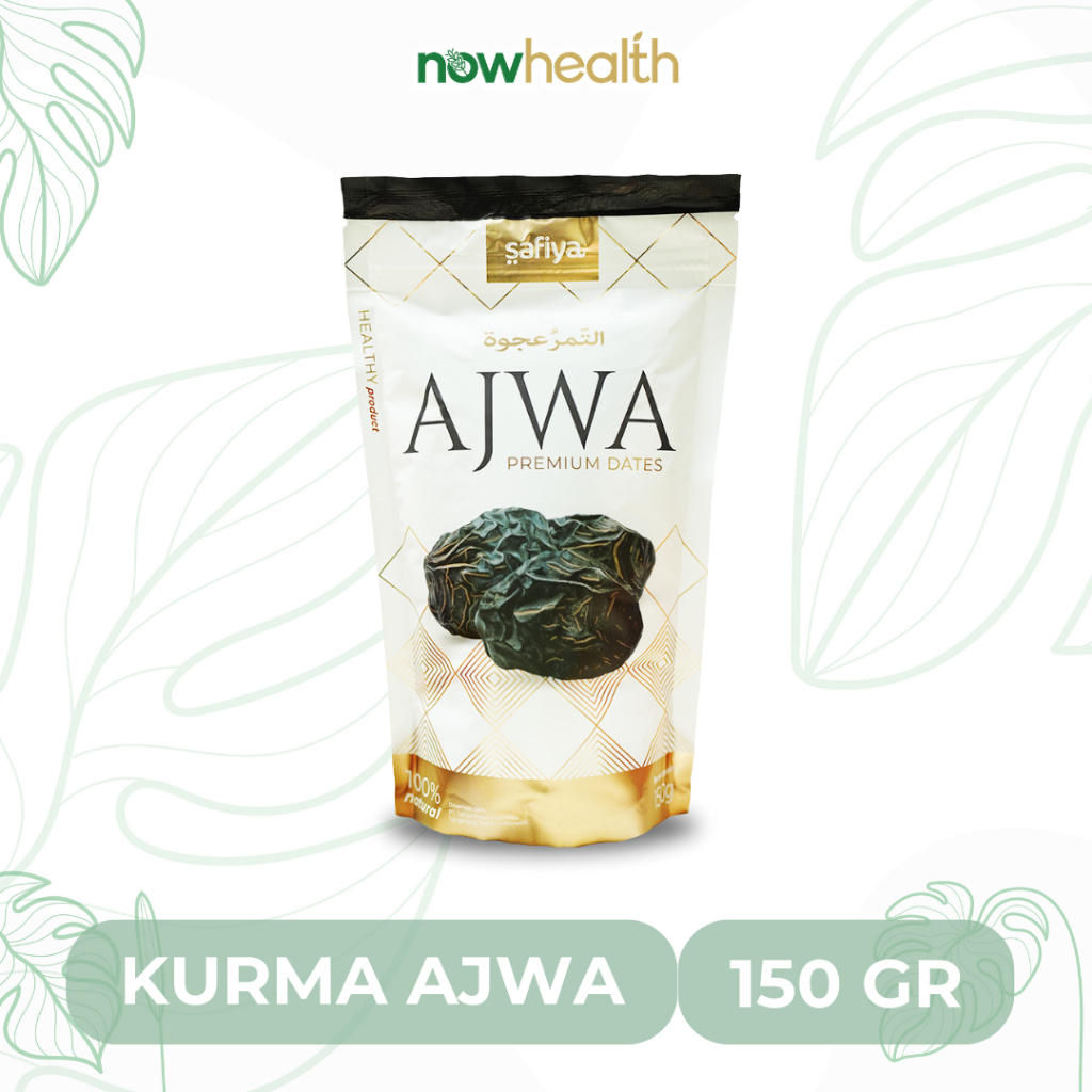 

Kurma Ajwa Safiya 150 gr Madinah | Kurma Favorit Nabi Asli Healthy Food