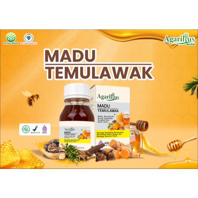

Madu Temulawak Herbal maag Agarillus