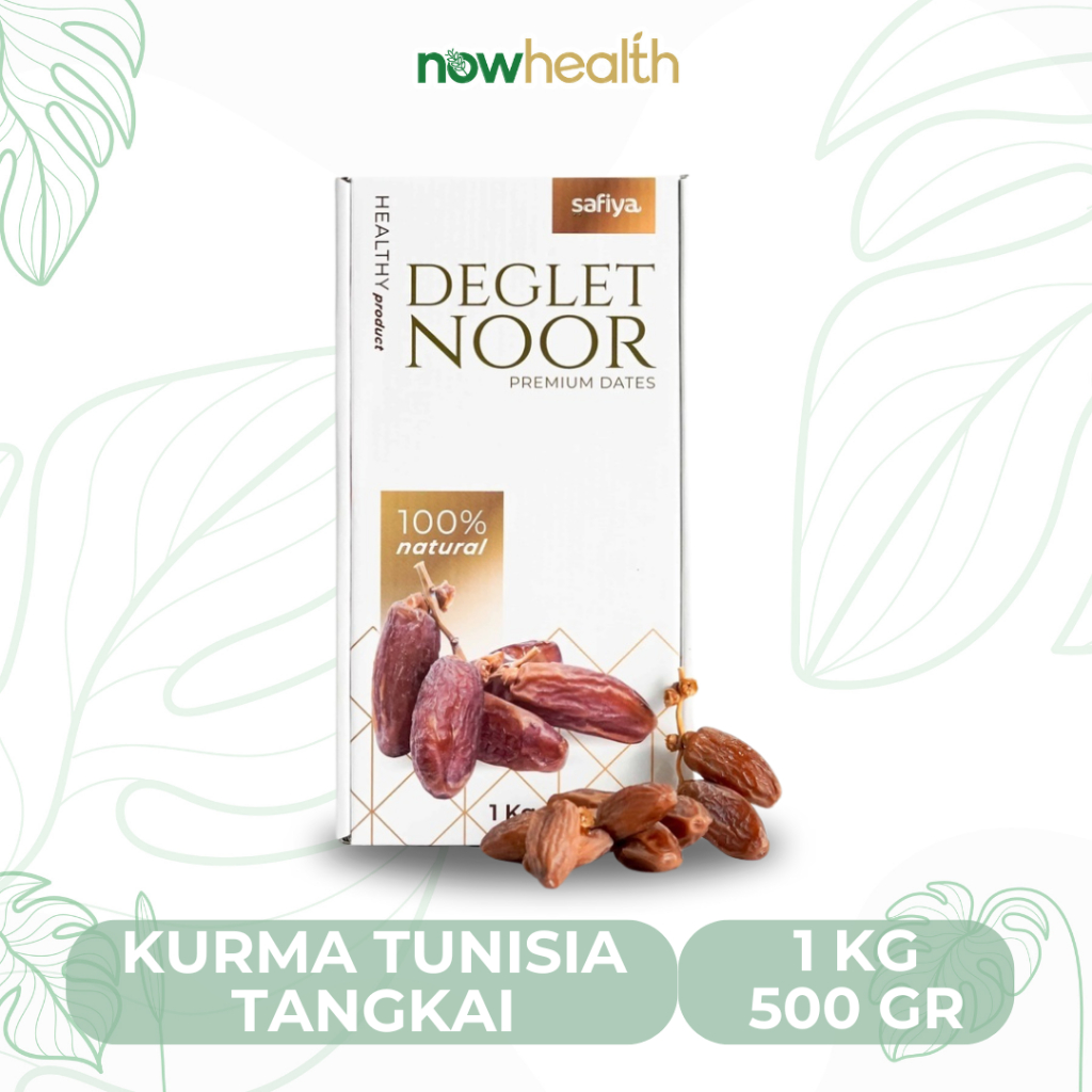 

Kurma Tunisia Tangkai Safiya 1 kg Deglet Noor | Dates Healthy Food