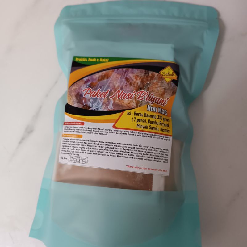 

Paket Nasi Briyani Komplit