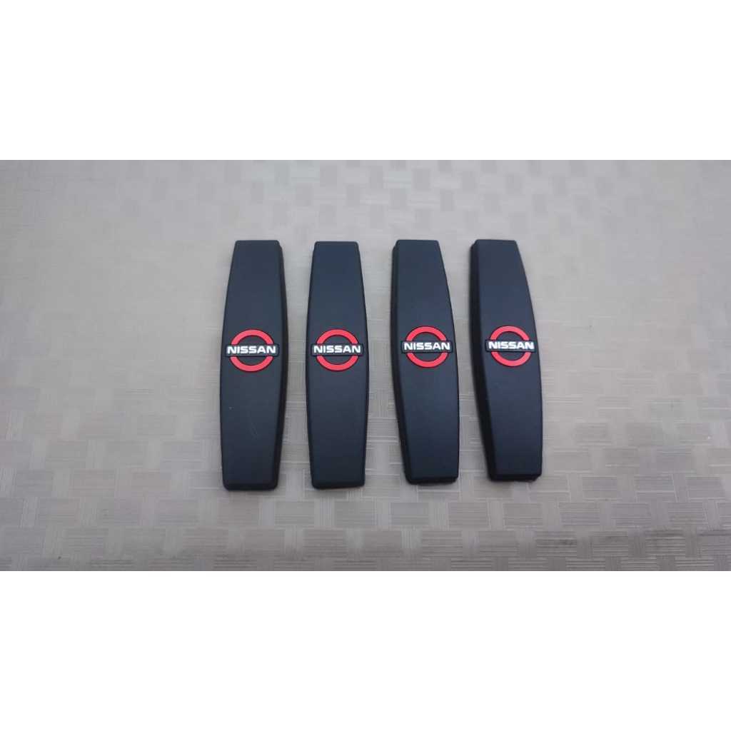 Door guard logo nissan hitam