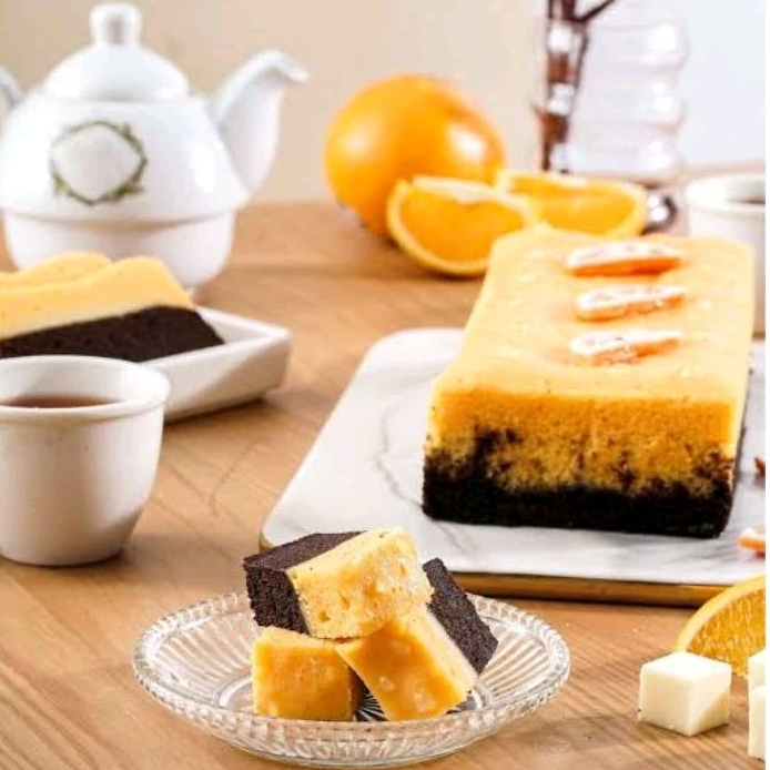 

Amanda Brownies Orange Cheese