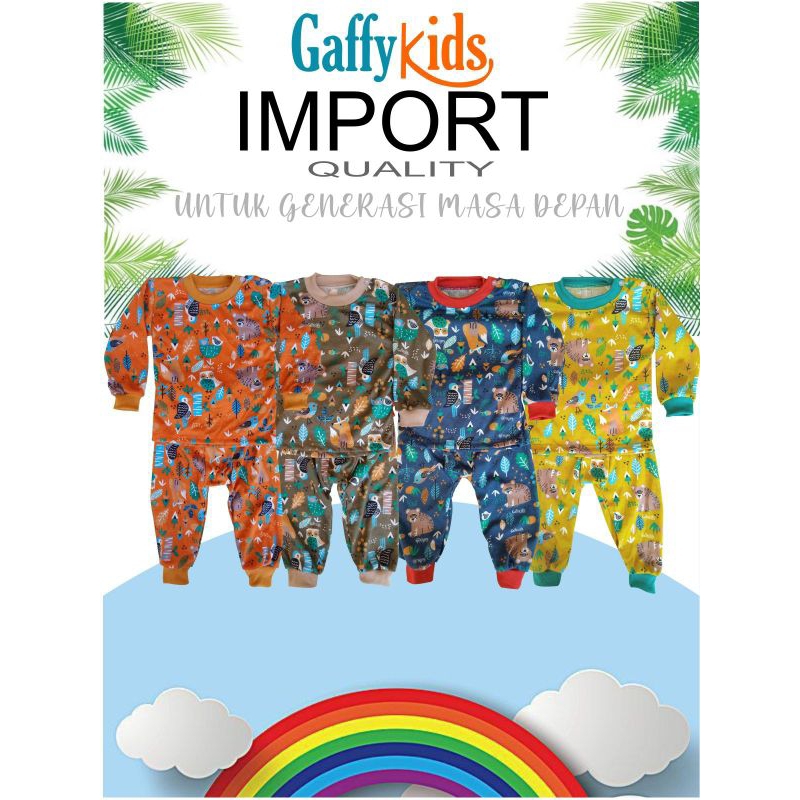 gaffy kids size 1 isi 4 stel termurah
