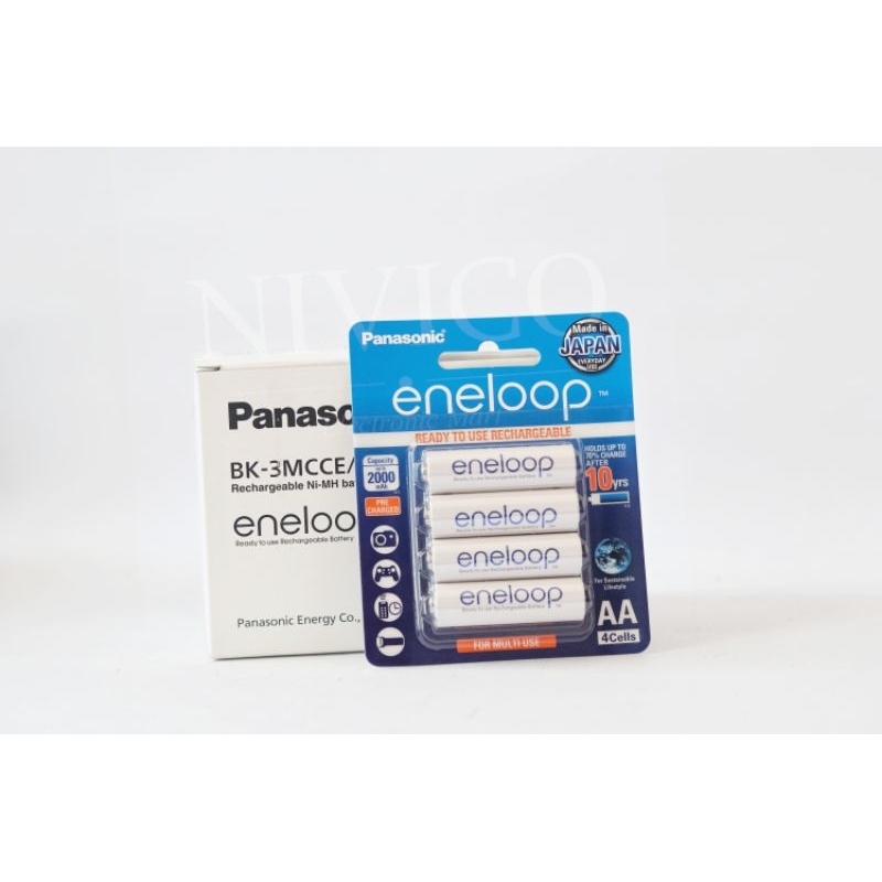 Baterai Panasonic Eneloop AA A2 Charge isi 4 1.2v