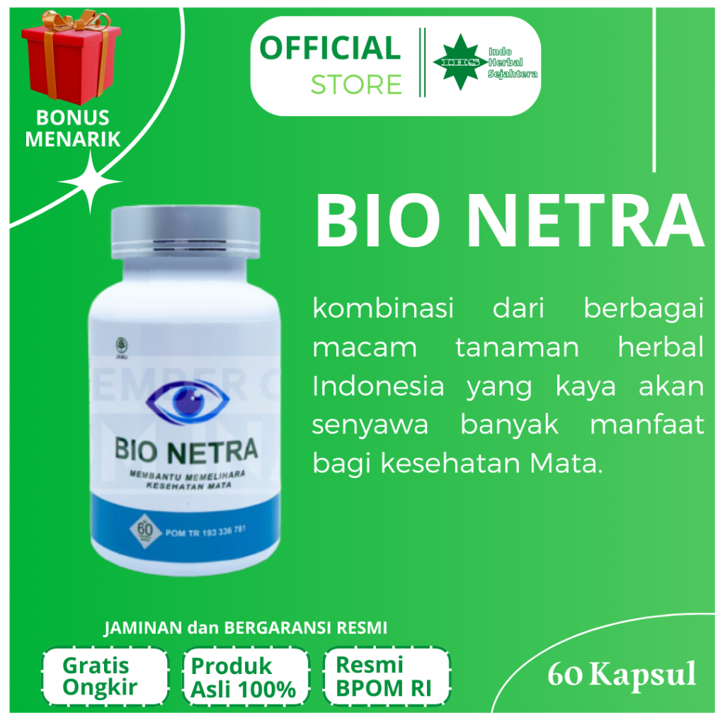 Bio Netra Original 100% Asli