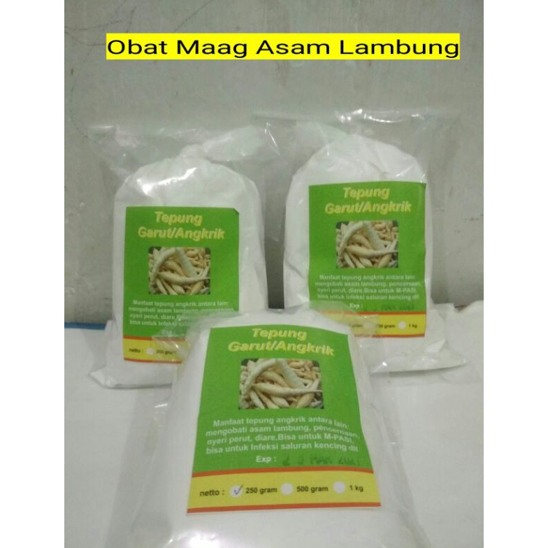 

Tepung GarutAngkrikArrowroot 25 gram