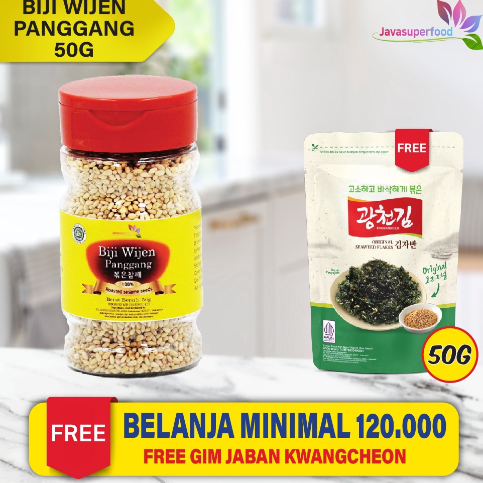 

Biji Wijen Panggang Sesame Seeds Roasted 5g