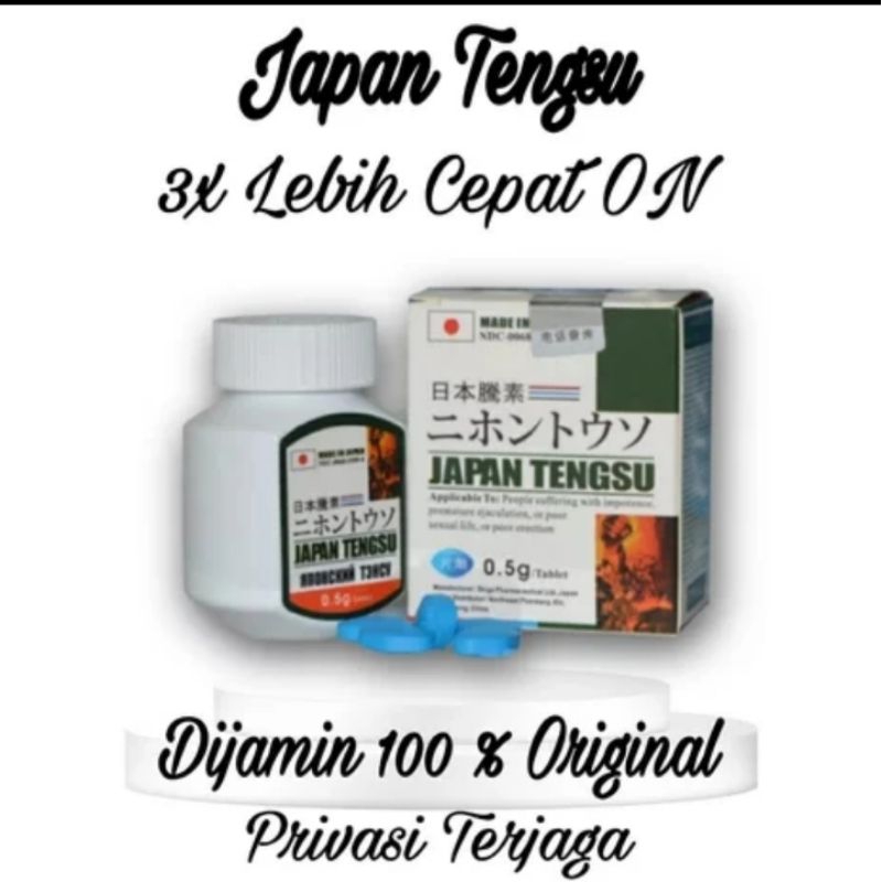 Obat herbal pria tahan lama asli original Japan Tengsu