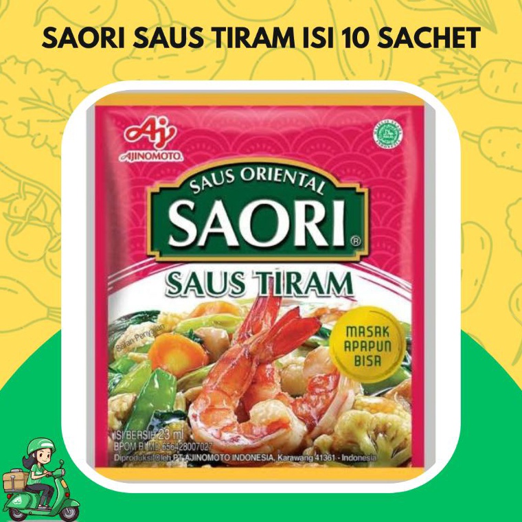 

Ajinomoto Saori Saus Tiram 1 Sachet
