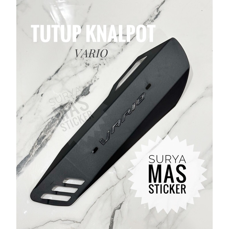 tutup knalpot vario tameng cover knalpot honda vario motor