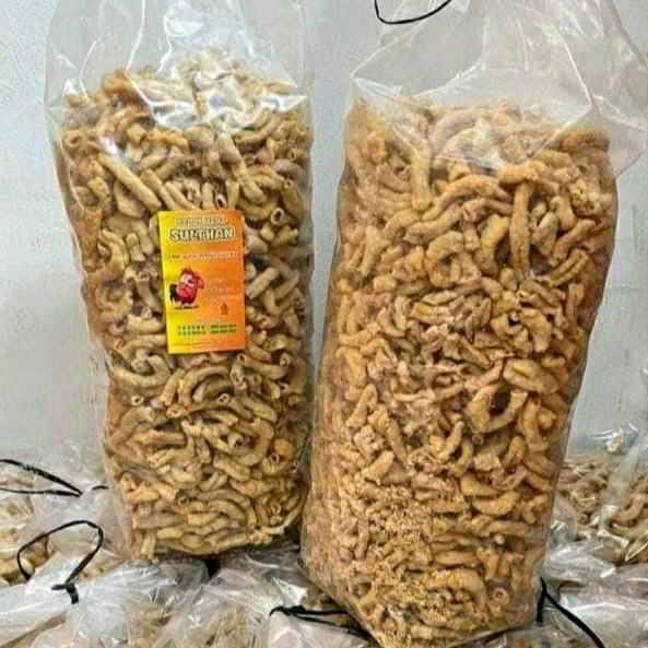 

Keripik Usus Krispi Gurih Renyah/Keripik Usus Ayam Gurih 1 Kg