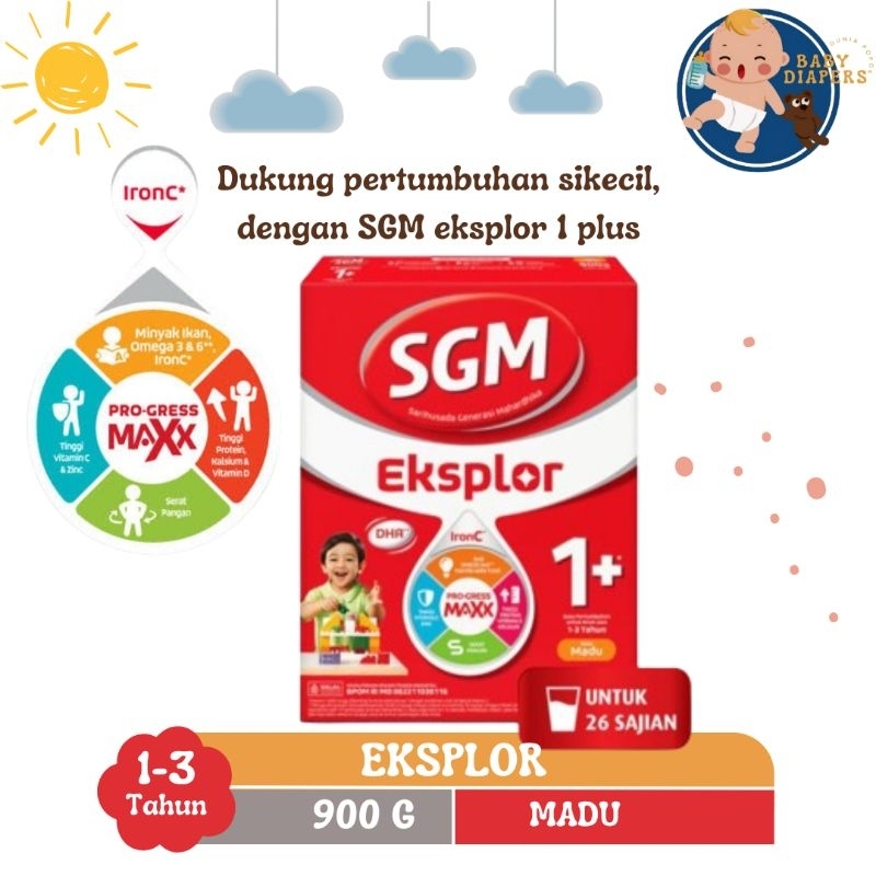 GRATIS ONGKIR SUSU SGM 1PLUS 900 GR