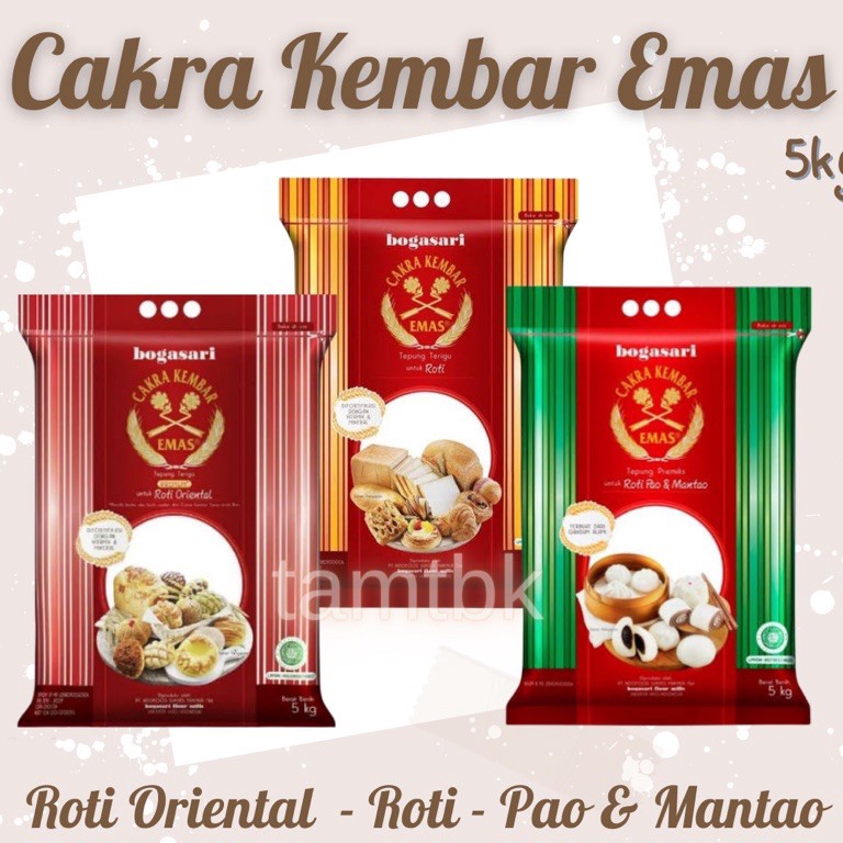 

Hot Deal Tamtbk Cakra Kembar Emas Roti Oriental Roti Pao Mantao BOGASARI