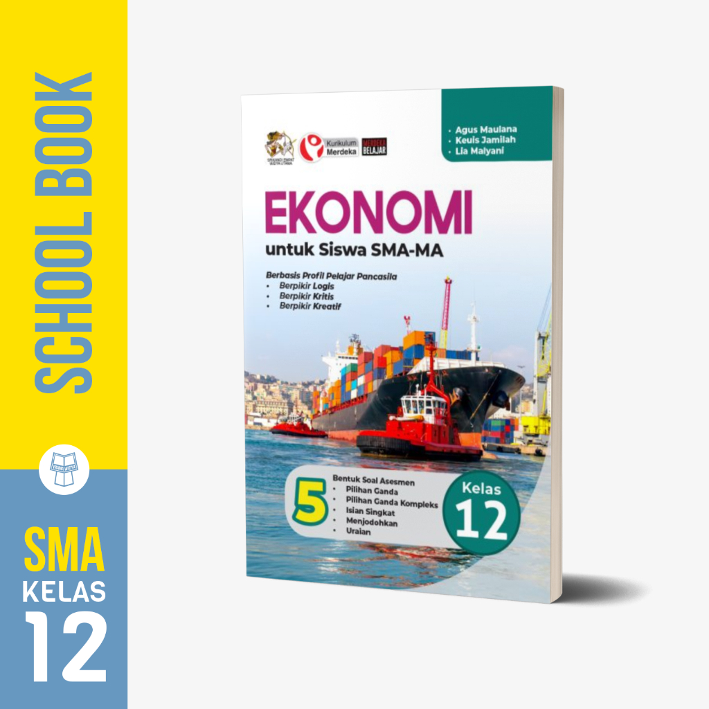 Yrama Widya - Buku Ekonomi SMA/MA Kelas 12 (Buku Paket Kurikulum Merdeka) - Agus M