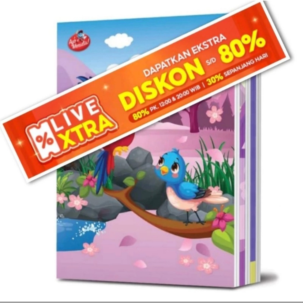 

RB Buku Tulis Sinar Dunia SIDU 38 Lembar (1Pack Isi 10 Buku)