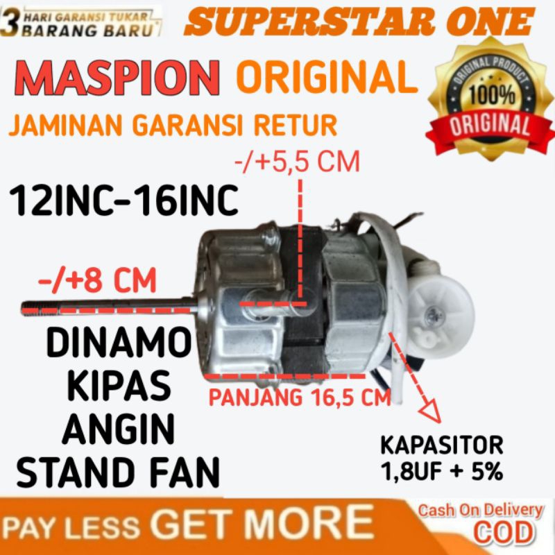 Dinamo,3020, Motor, 16 Inchi,Stanfan, Kipas Angin, Dinamo Kipas Angin Maspion