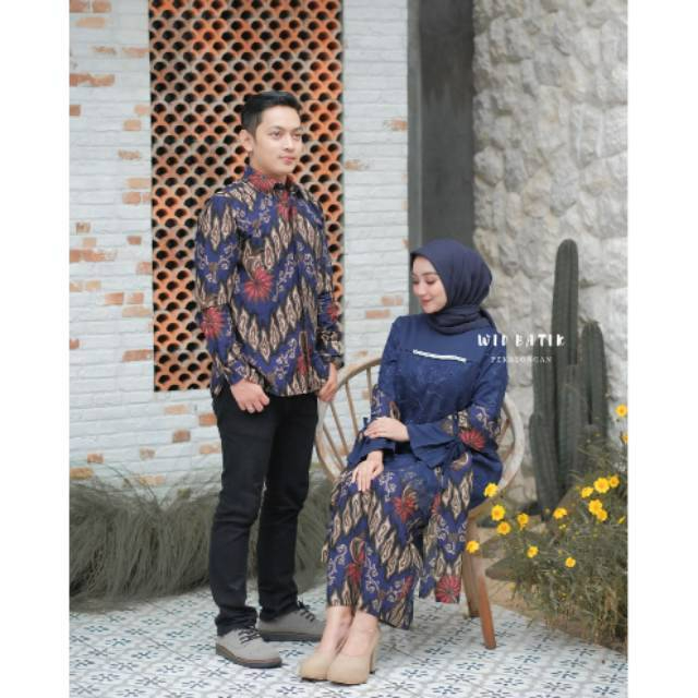 TERMURAH - ADA JUMBO / NADIA SET KEBAYA BROKAT MODEL TUNIK TERBARU LAPIS SATIN PREMIUM KOMBINASI PAY