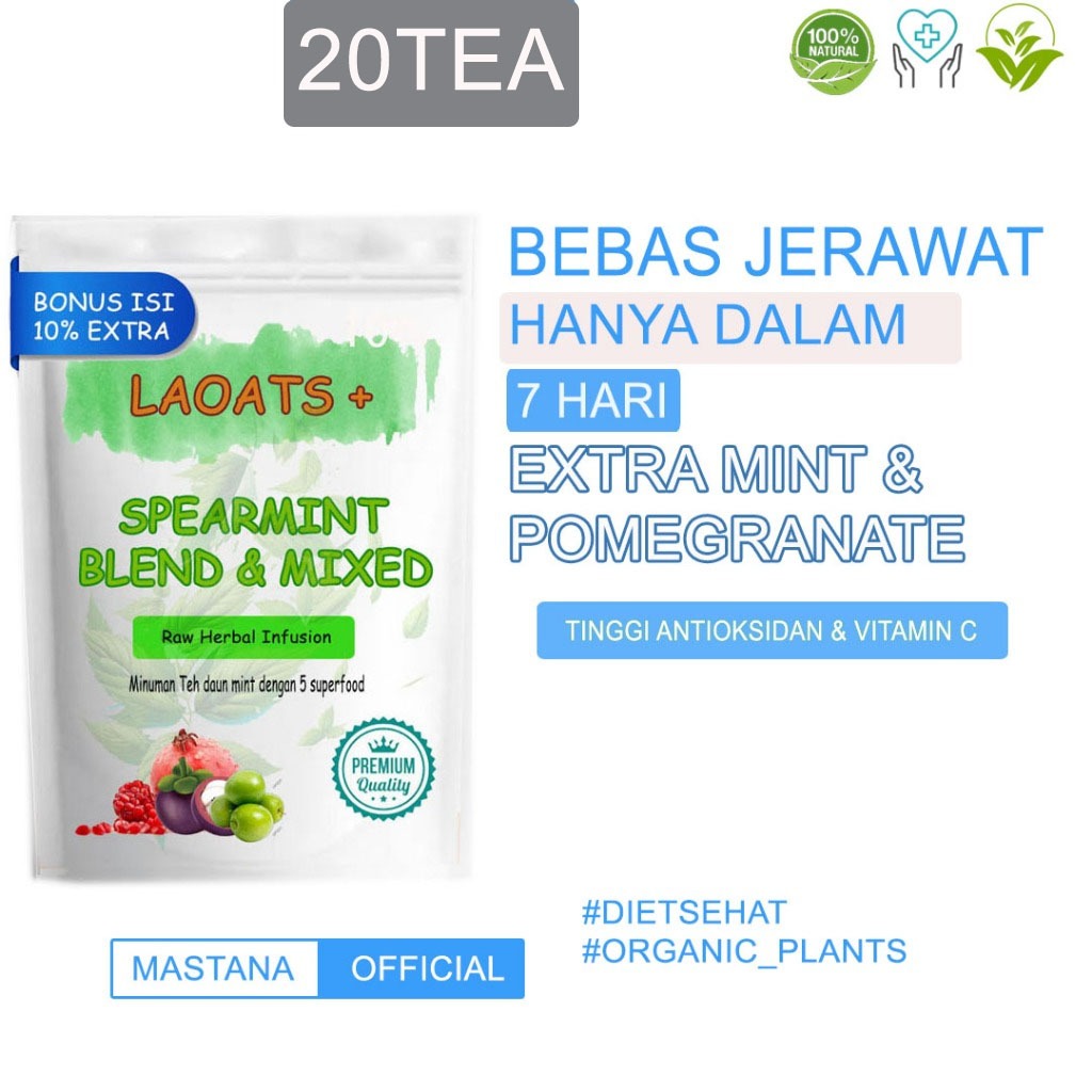 

Spearmint Tea Raw Herbal Untuk Jerawat Sparemint Tea Spearmint Tea Organic Spermint Tea Laoats