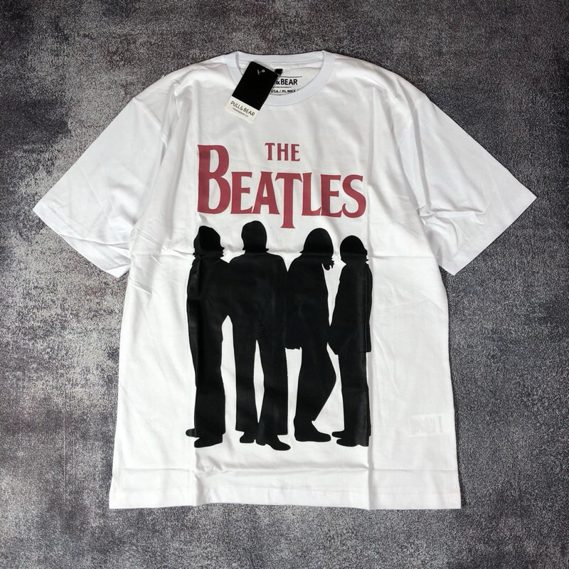 Baju Kaos Oversize THE BEATLES - T Shirt Band Vintage The Beatles Oversize