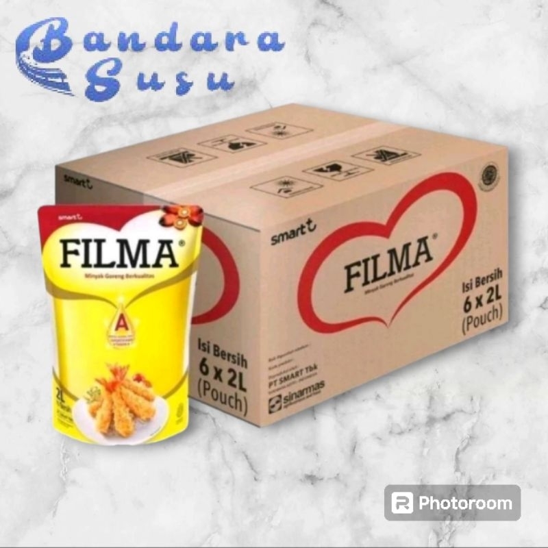 

Filma Minyak Goreng 1 Karton 2 Liter x 6 pcs