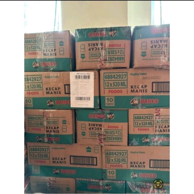 

[Kargo] Bango Kecap Manis Kemasan Refill Pouch 700 g gr gram 1 Dus Karton isi 12 pcs bungkus