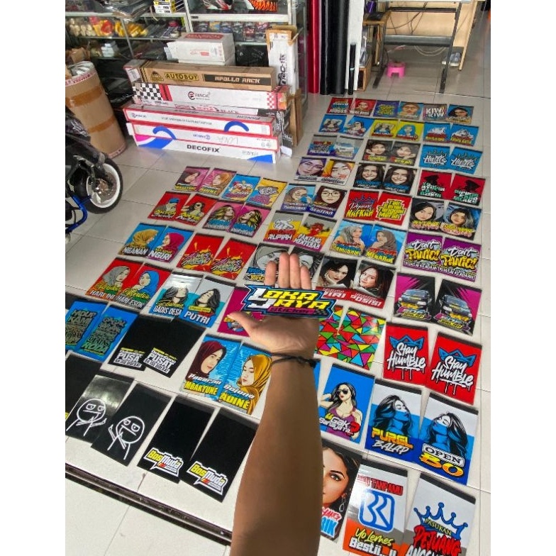 KODE D55D JUAL KARPET LUMPUR VARIASI PICKUP PENAHAN LUMPUR KEPET EBEK KARET LUMPUR DAN STICKER UKURA