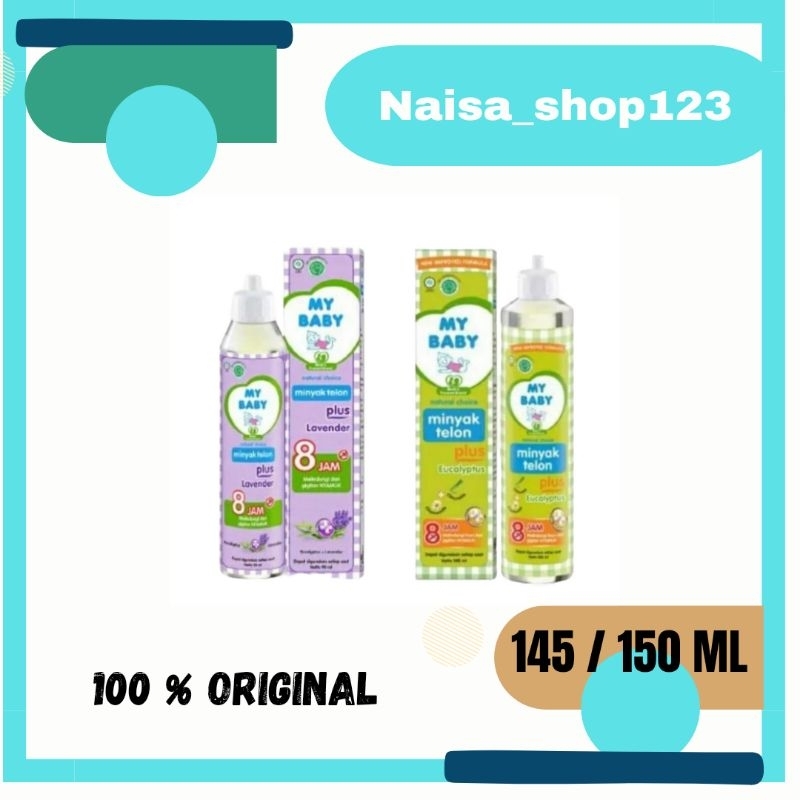 my baby minyak telon 145/150 ml / minyak telon my baby 145 /150 ml / my baby telon plus 145 /150 ml 
