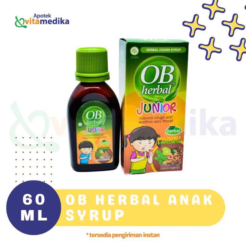 OB HERBAL JUNIOR Batuk Berdahak Anak