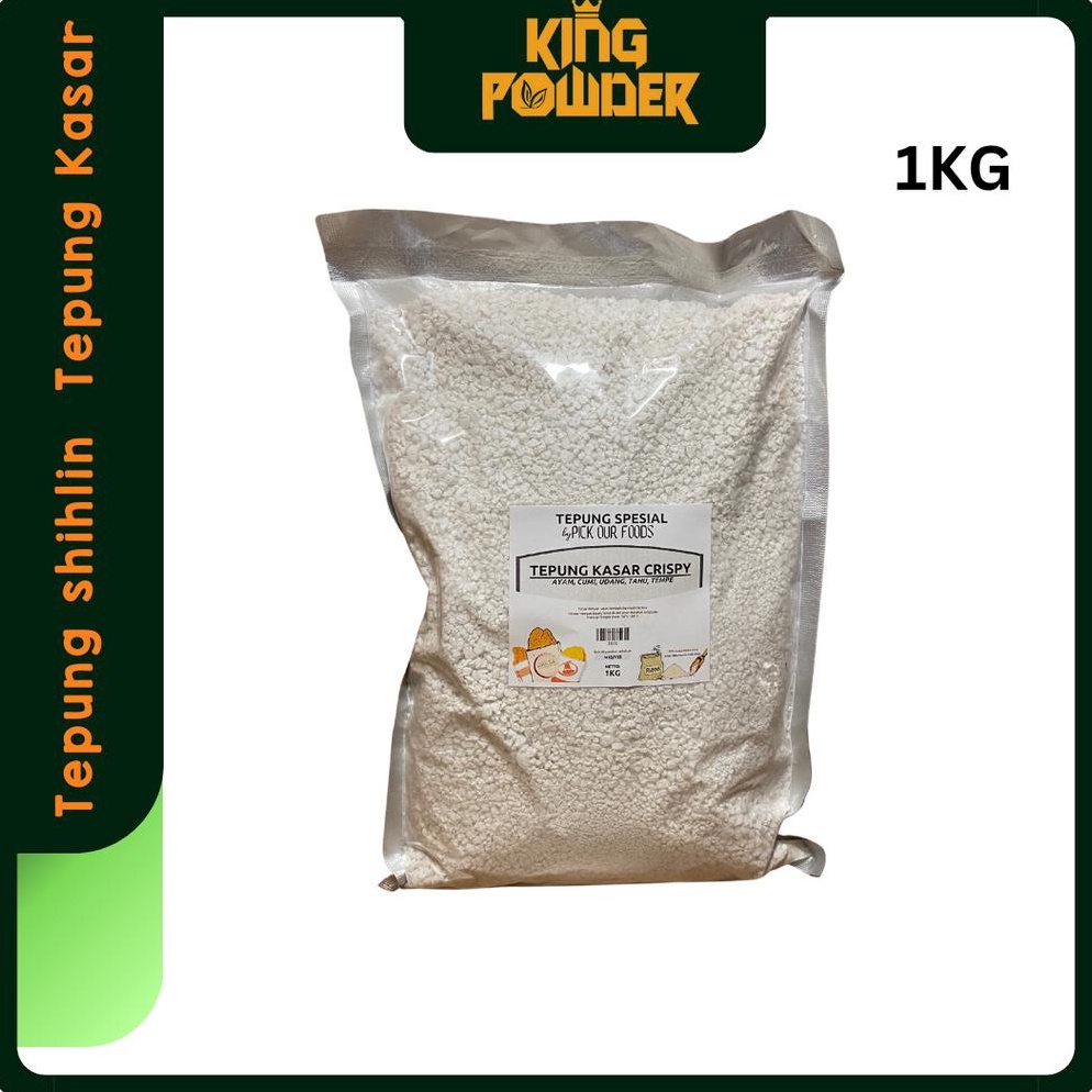 

Hanya disini Tepung shihlin tepung taiwan snacks tepung kasar tepung crunchy 1kg