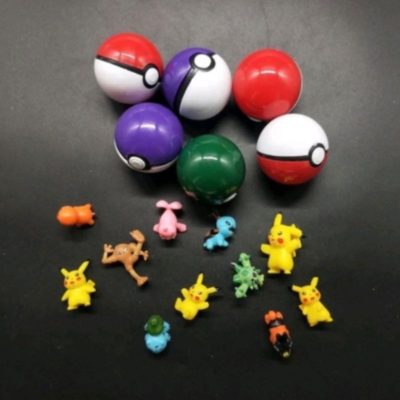 gacha mini pokemon // gacha bola pokemon // pokemon // bola pokemon // figure pokemon