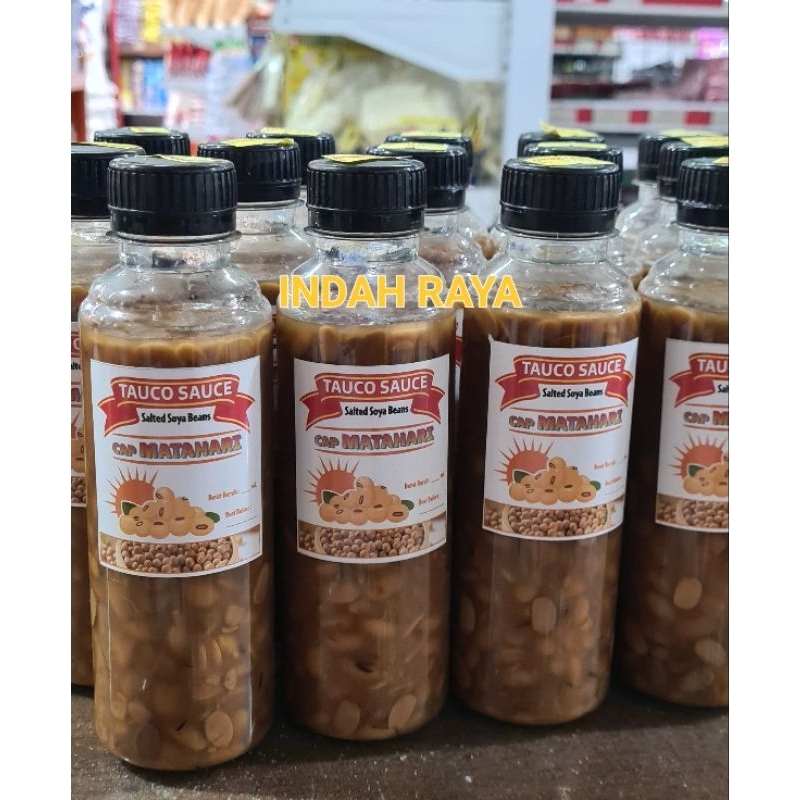 

TAUCO SAUCE/ SALTED SOYA BEANS CAP MATAHARI 250ML pontianak