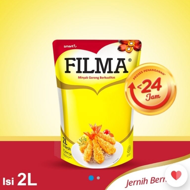 

Baru MINYAK GORENG FILMA 2 LITER