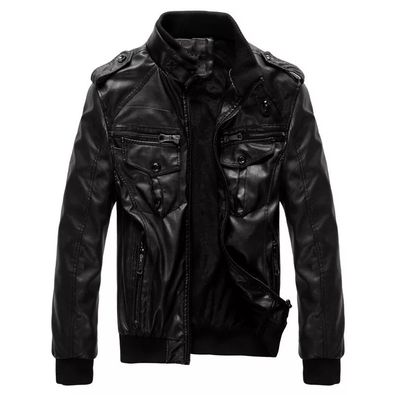 Jaket Kulit Pria Police Cocok Untuk Naik Motor