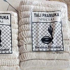

(isi 10pcs) Tali Pramuka Serat Tekuk Panjang 10m