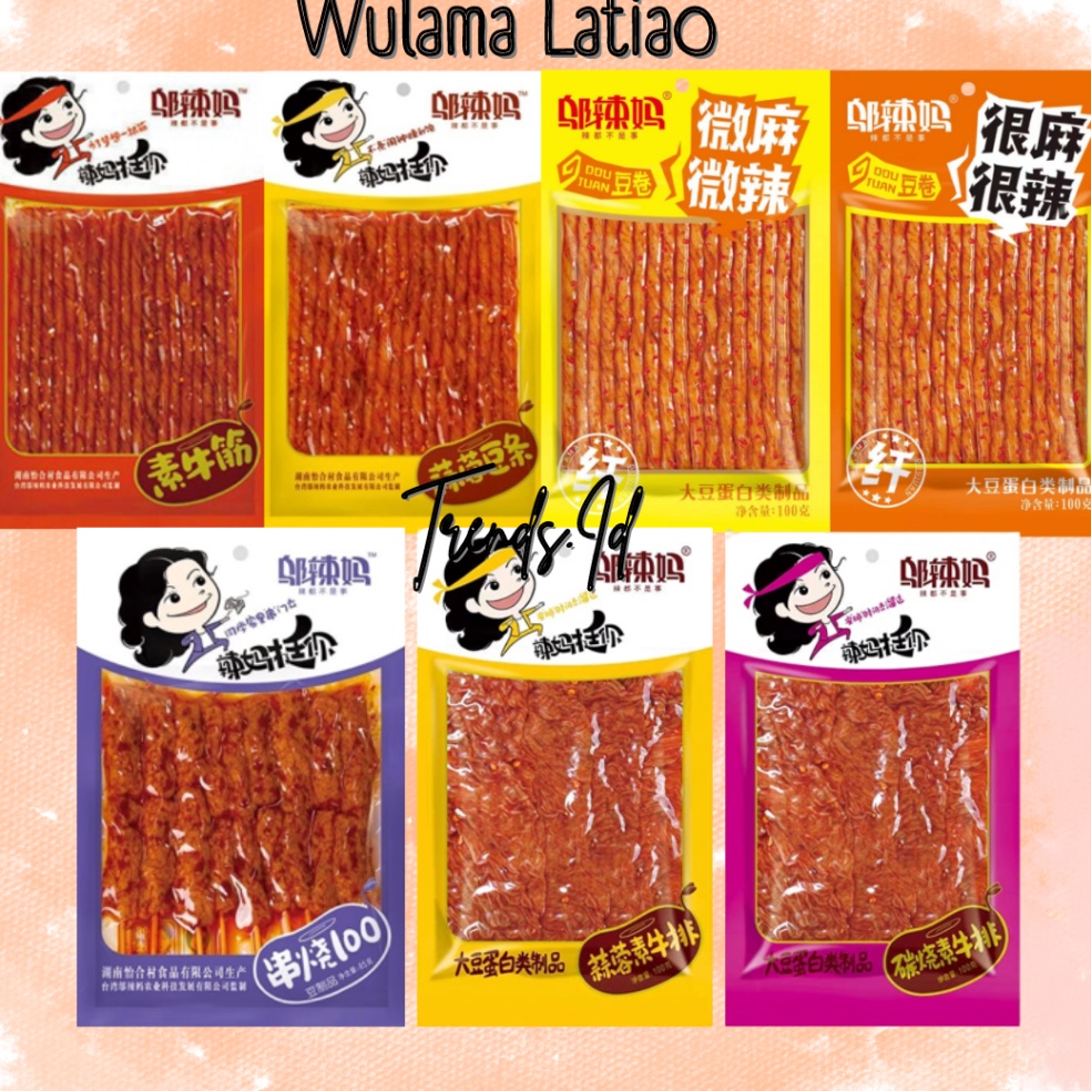 

New Collection BPOM WULAMA LATIAO HALAL Cemilan Snack China Vegetarian 1gr