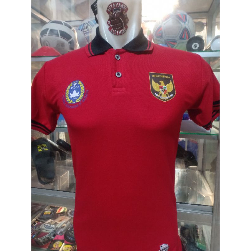 Kaos Polo Shirt Timnas Indonesia
