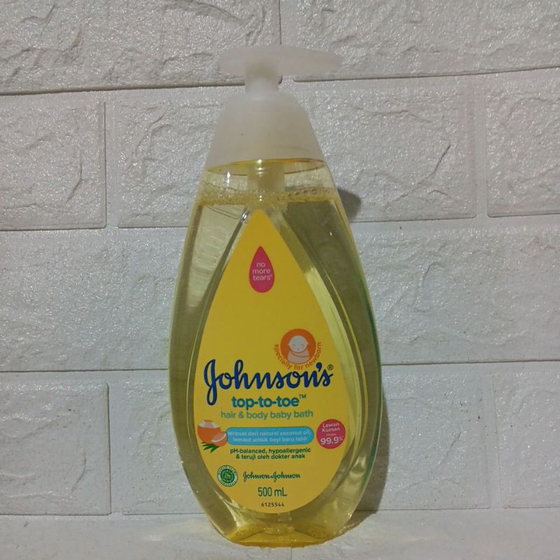 JOHNSON'S BABY BATH 500ML TOP-TO-TOE