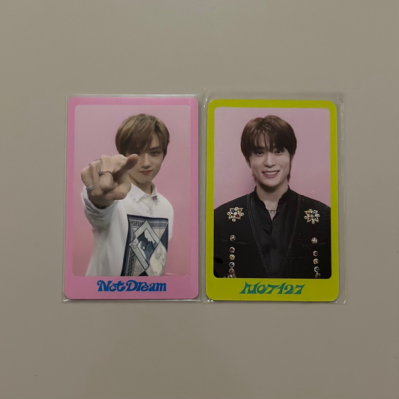 pc photocard official jisung jaehyun dicon NCT 127 dream