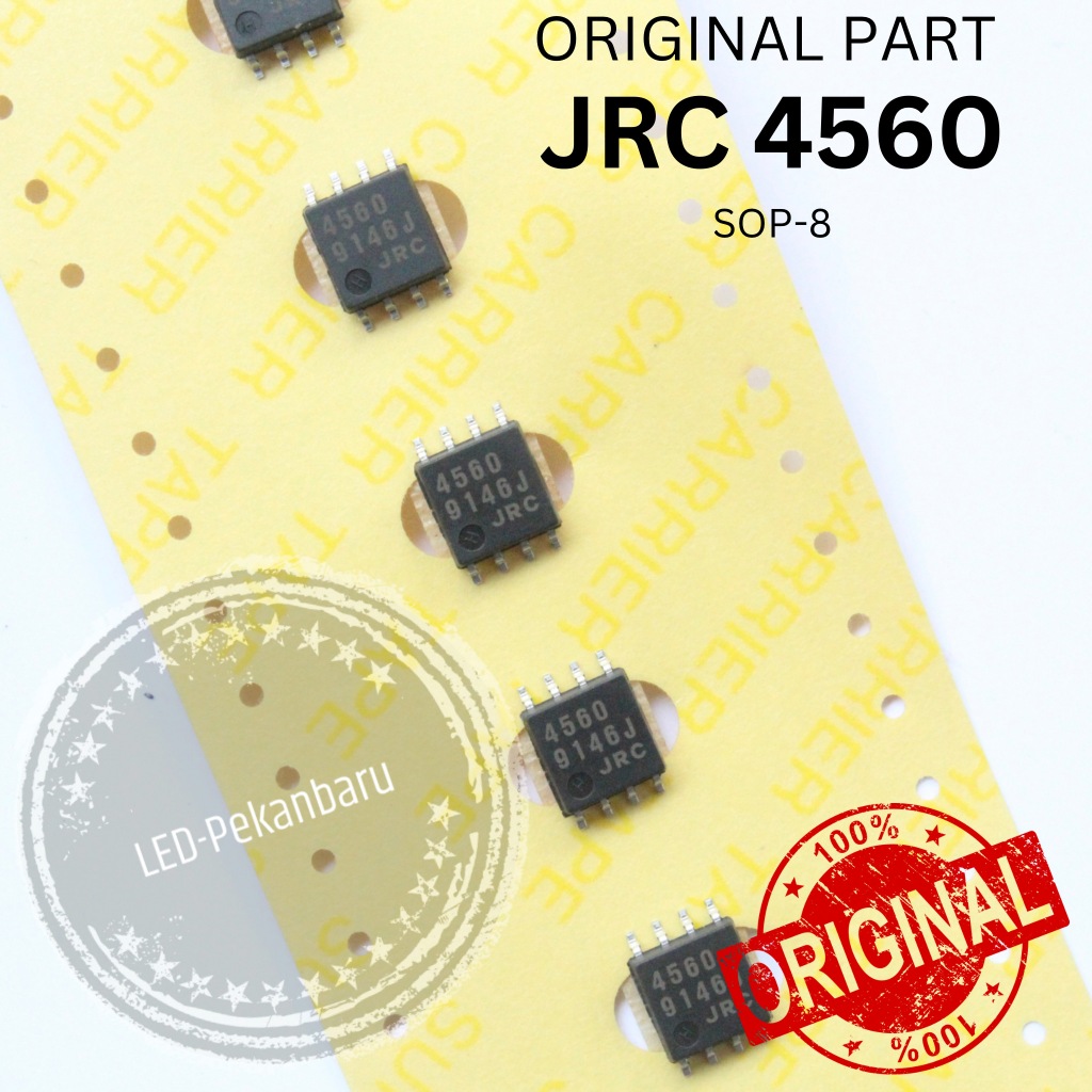 ORIGINAL IC NJM4560 SMD 4560 JRC4560 JRC  SOP-8 AMPLIFIER