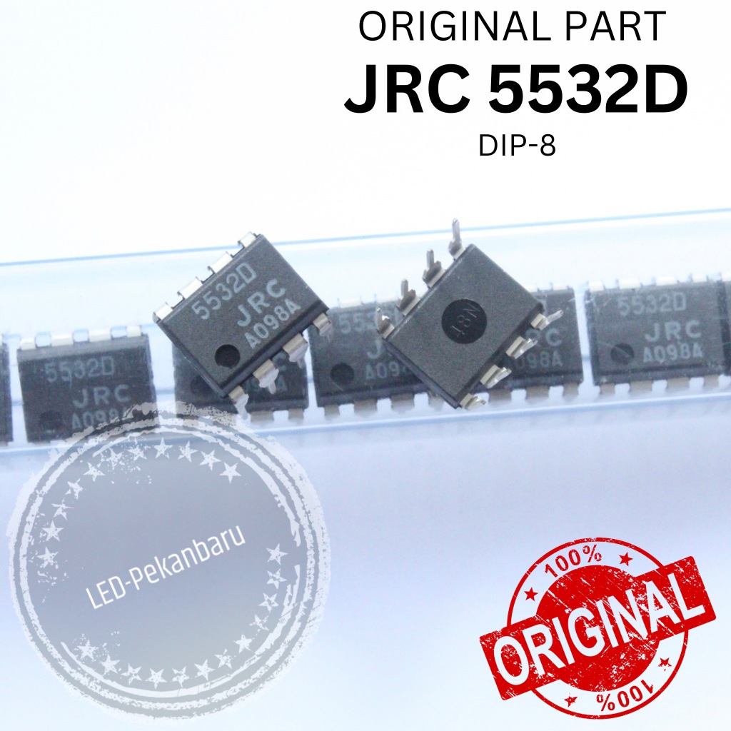 ORIGINAL IC NJM5532D 5532D JRC5532D DIP-8 NJM5532 5532 JRC5532 AMPLIFIER