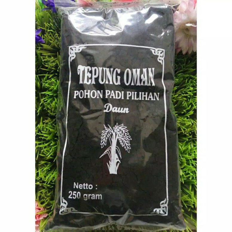 

Lariz Tepung omanAbu merang sekam pewarna alami 25 gram