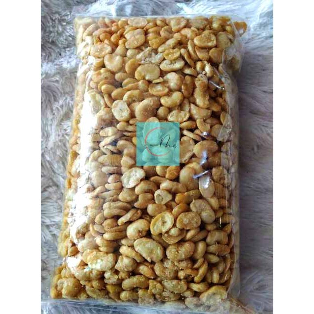 

Cemilan Makanan Ringan Kacang Koro Kupas Gurih Oriiginal Kemasan 250 gram