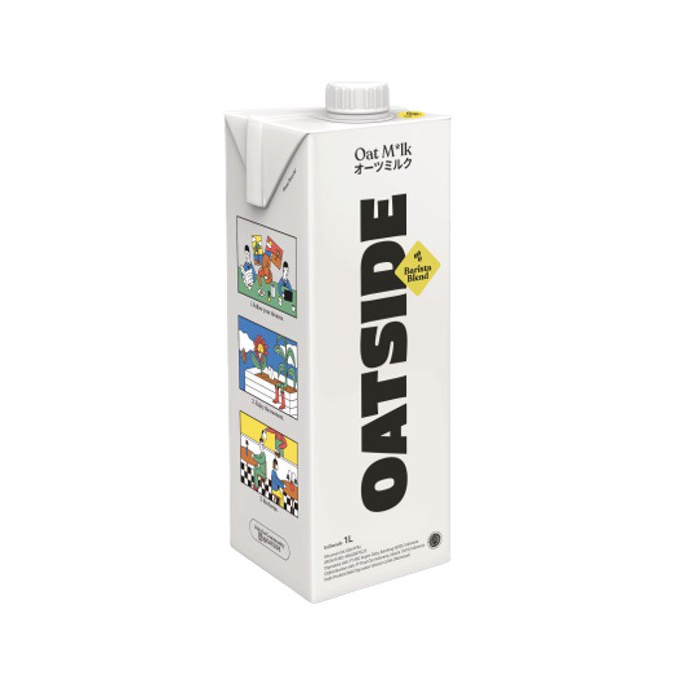 

Pesan sekarang Oatside Barista Blend Milk Susu Gandum 1 L