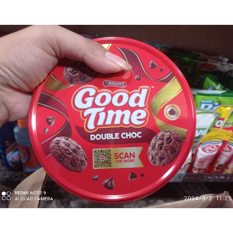 

Kejar Promo Good time cookies kaleng 149 g